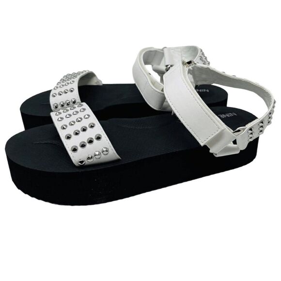 Nine West Studded Sport Sandals Size 8 - Picture 7 of 11